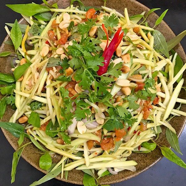 cách làm gỏi sốt thái
