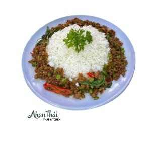 Cơm Bò Xào Lá Quế