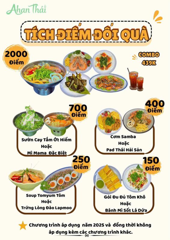 Tích điểm đổi món