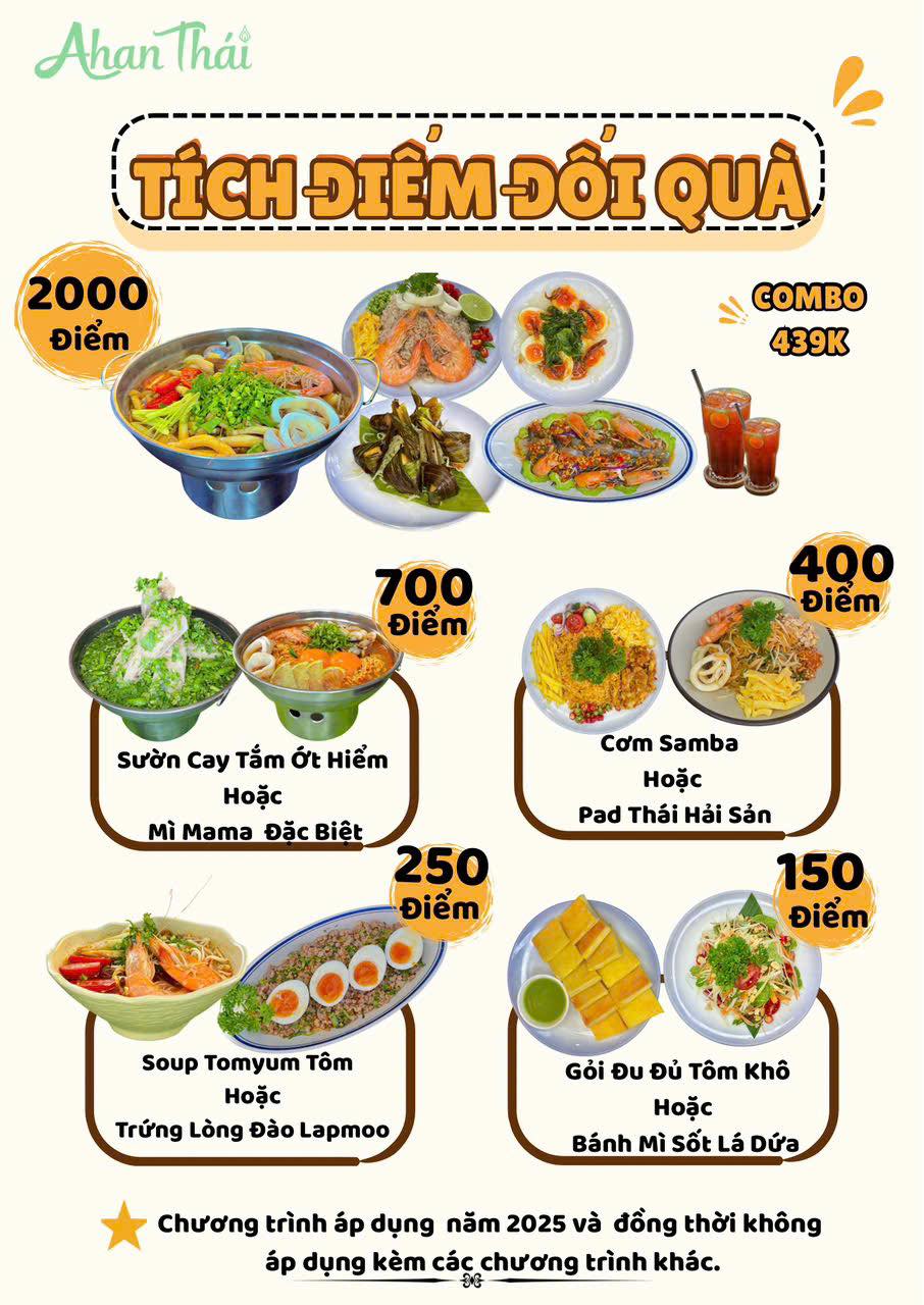 Tích điểm đổi món